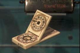 Chinese ivory sundial